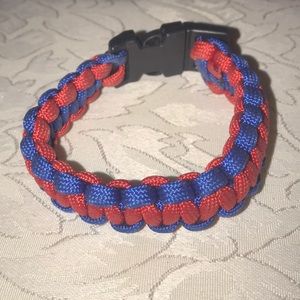 Red & Blue Survival Bracelet